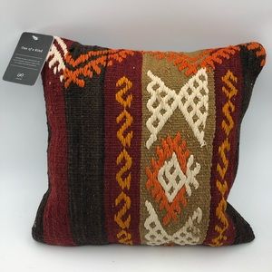 Loloi One Of A Kind Turkish Kilim Rug Pillow Cushion Cover